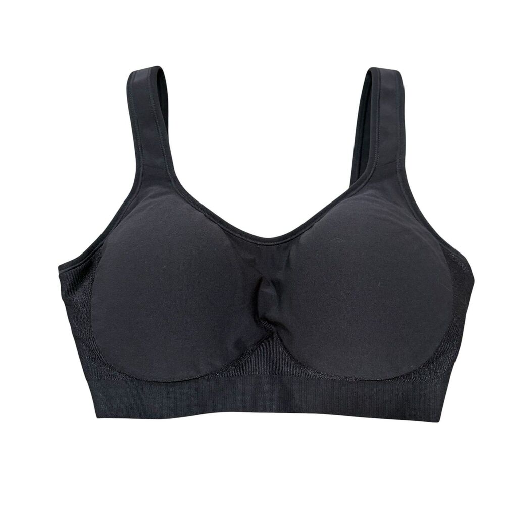 Truekind Daily Comfort Wireless Shaper Bra Black Size L